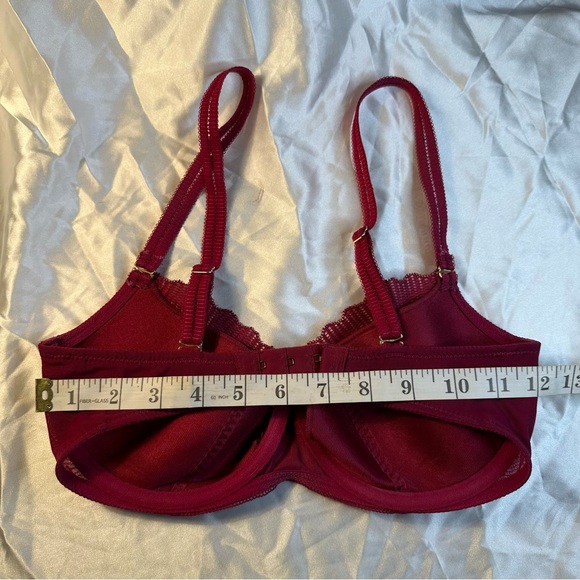 RED - Change Mariah Lace Balconette Bra with Wire - Size 28G - Picture 12 of 14